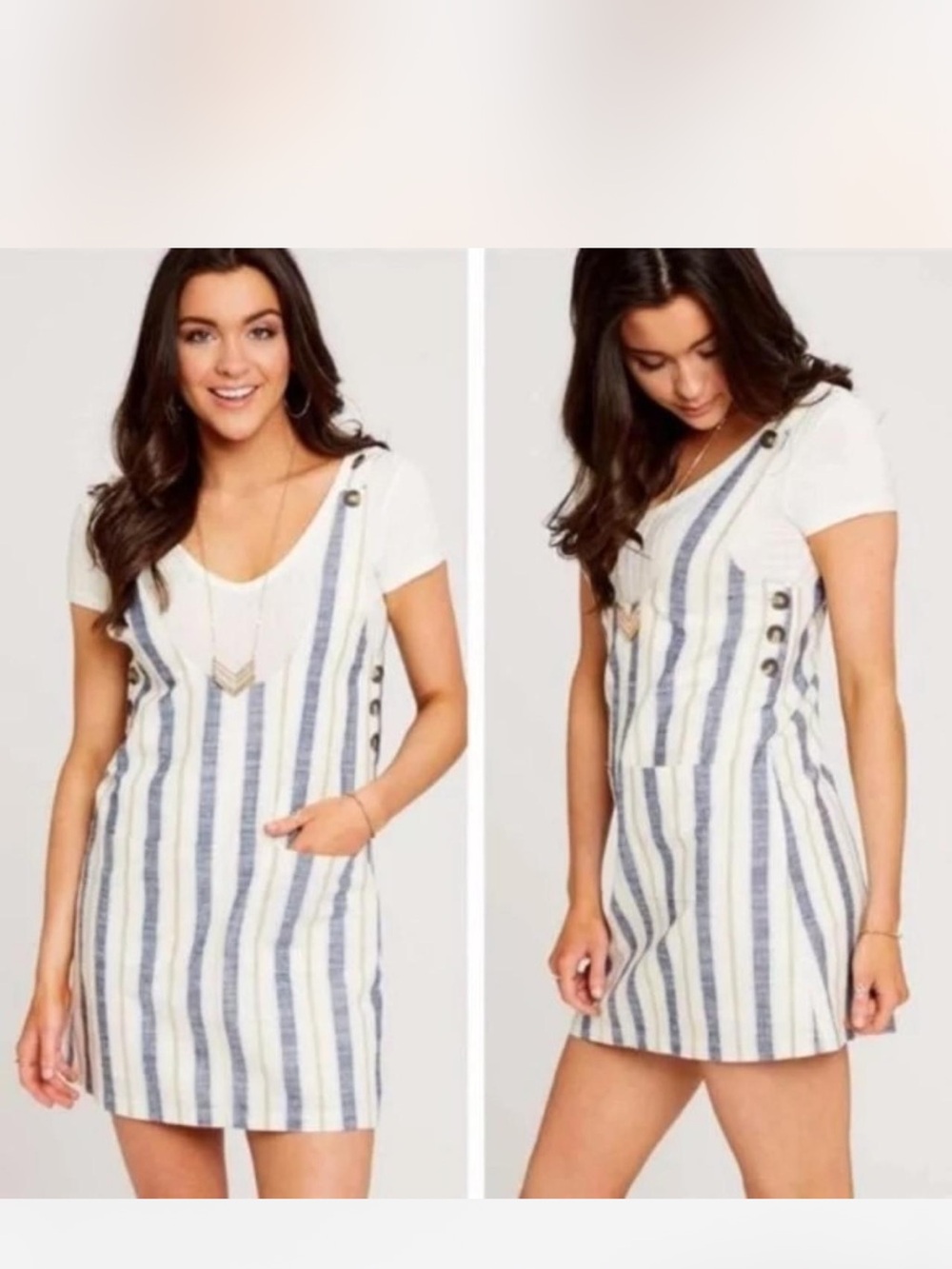 Altar’d State Kiara Jumper Dress small
